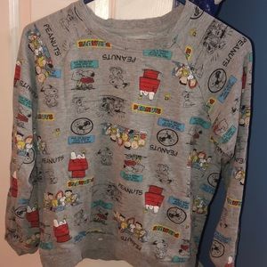 Peanuts movie long sleeve